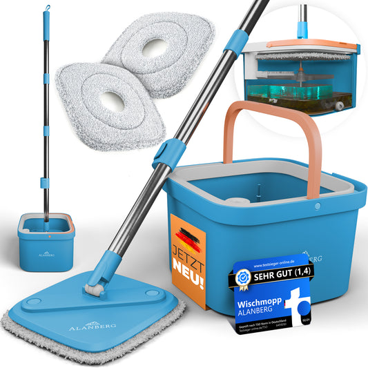 Clean-Spin Wischmopp - Blau
