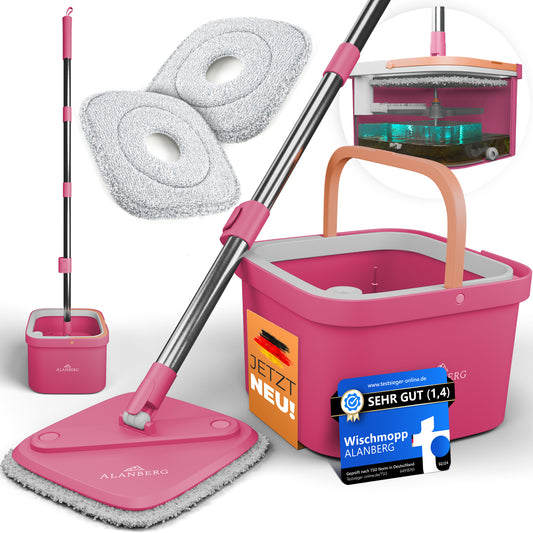 Clean-Spin Wischmopp - Pink