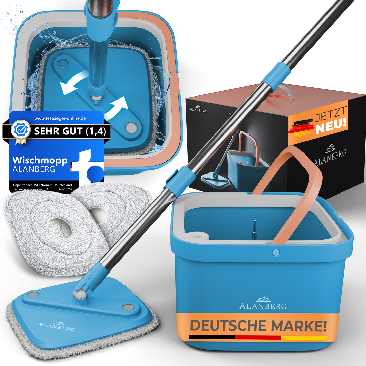 Vadrouille Clean-Spin - bleue