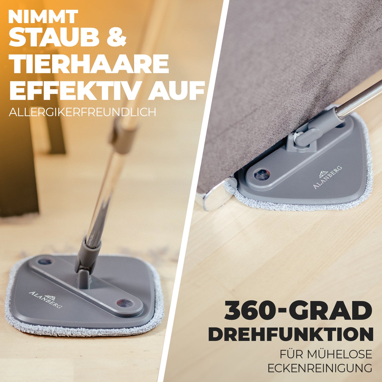 Clean-Spin Mop - Grey